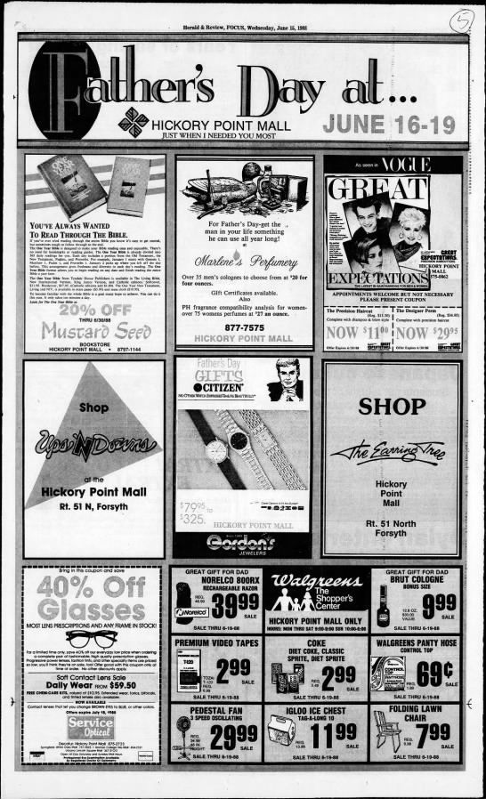 Father's Day at Hickory Point Mall